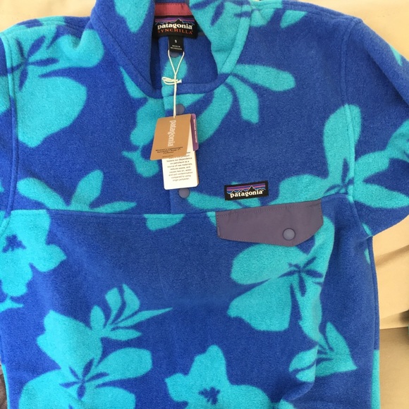 Htf Patagonia Synchilla Hawaiian Fleece 